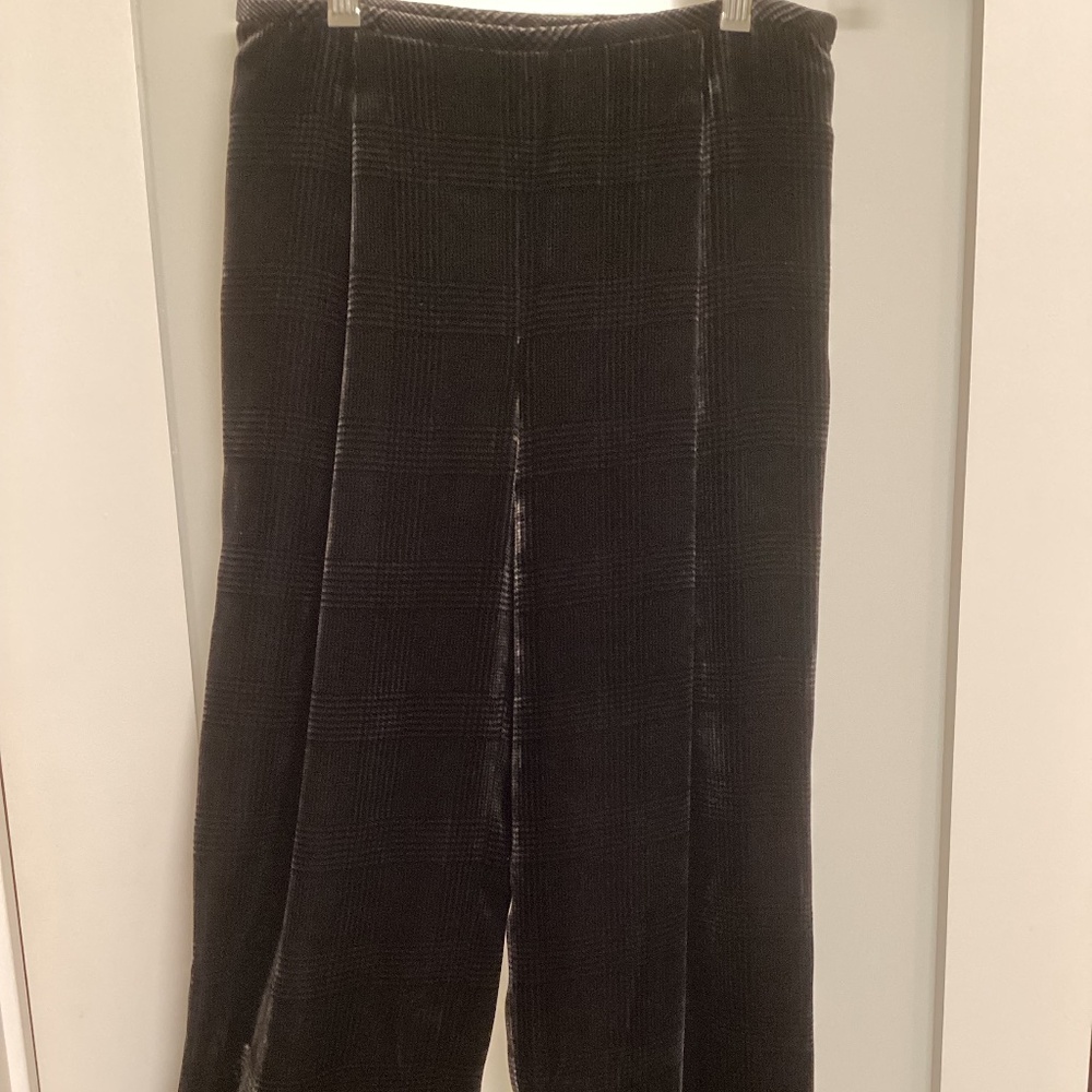 Armani collection trousers, black/grey, size 40 IT